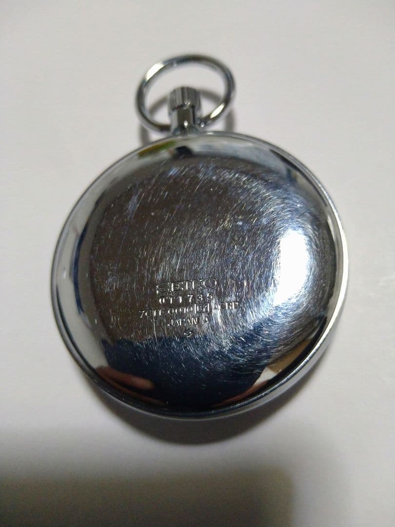 【最終￥値下げ!】[SEIKO] 懐中時計 7C11-0010 (稼動品)