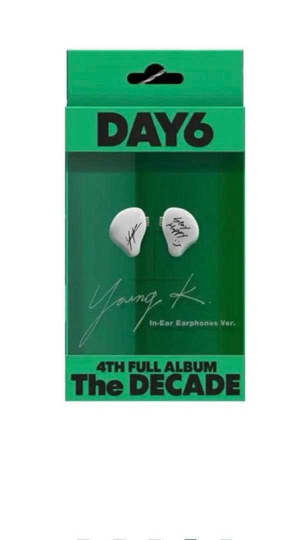 新品♡DAY6 The DECADE Earphone Ver.Young K