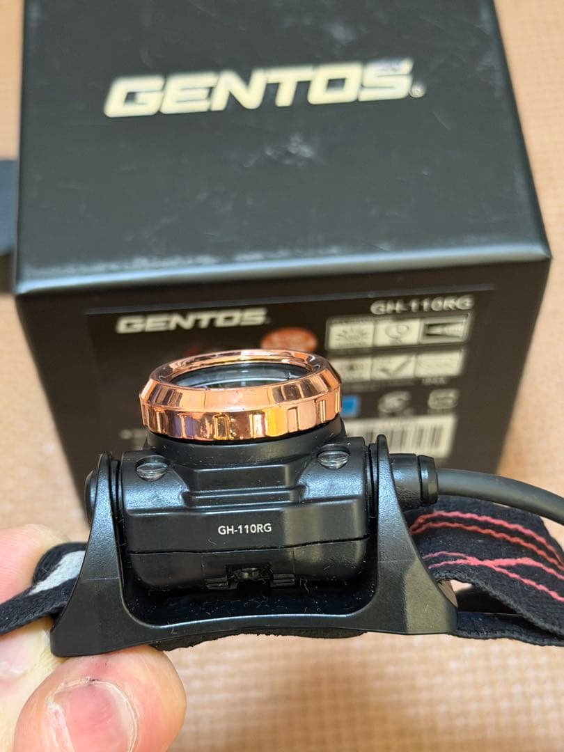 GENTOS GH-110RG ヘッドランプ