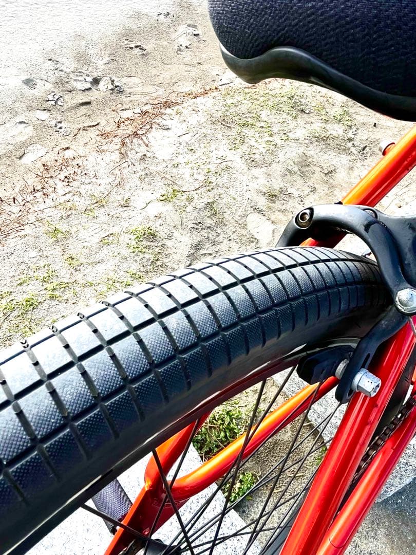 24インチBMX新品ペグ、不具合無し。