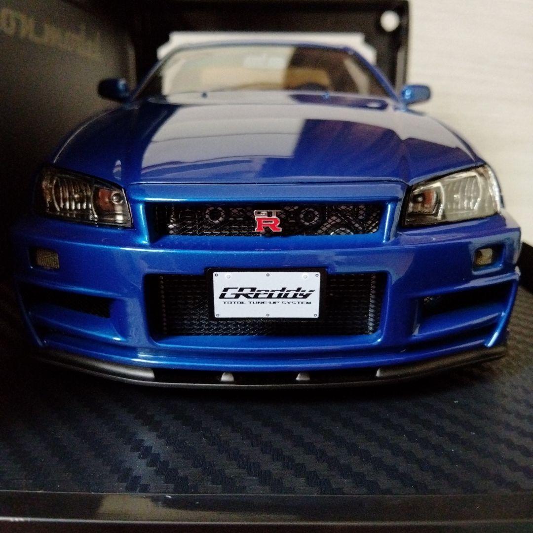 自動車 ignition 1/18 TRUST GReddy 34RX IG3226