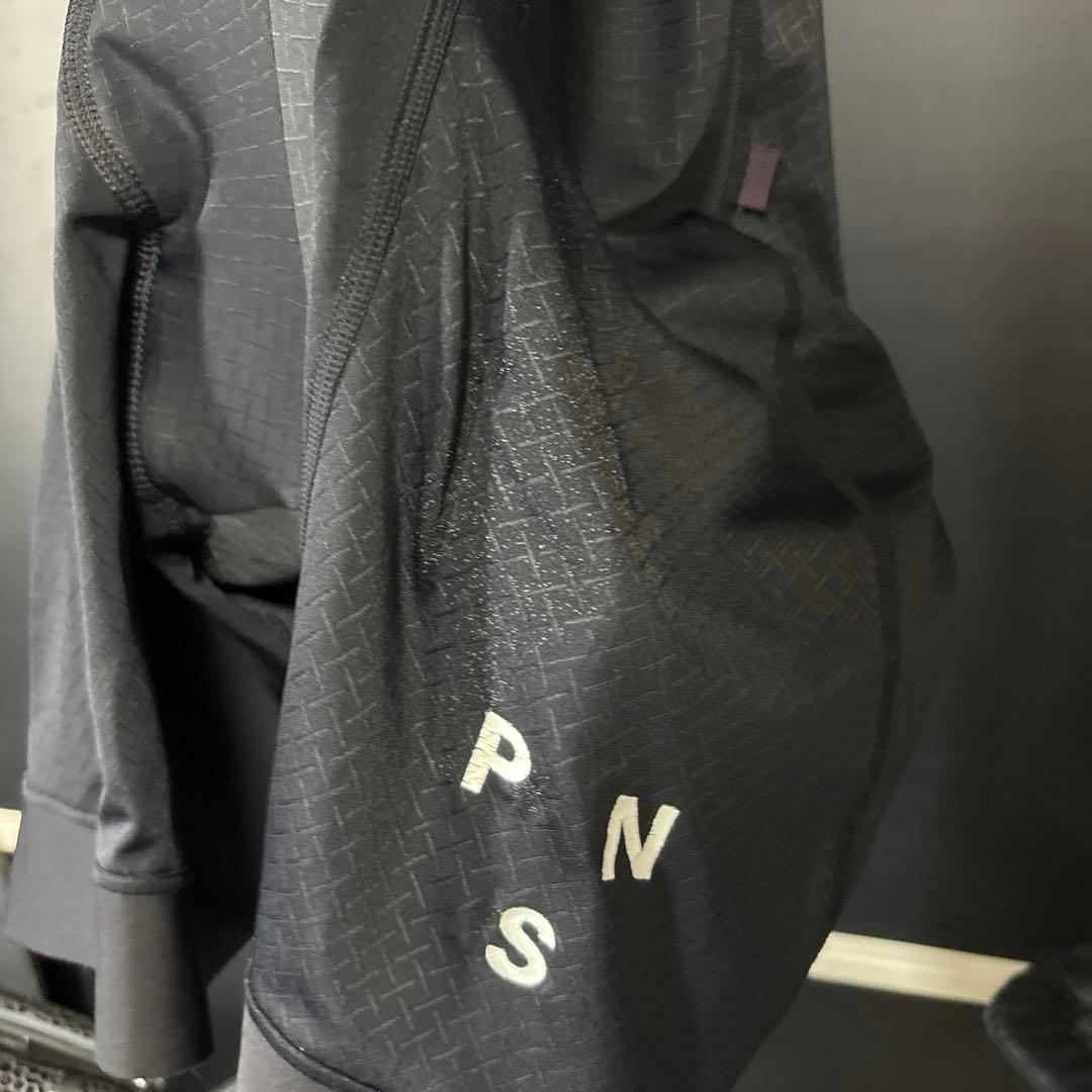 パスノーマルスタジオ pasnomalstudios ブラック ビブショーツ