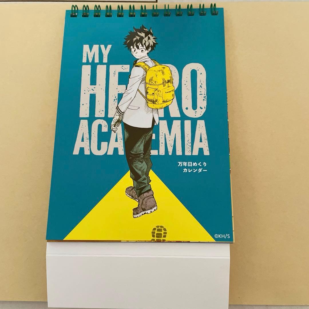 僕のヒーローアカデミアJCS限定アクリルスタンドカレンダー 原画展万年カレンダー