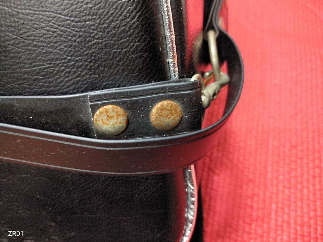 YAMAHA アコーディオン 赤 マーブル模様