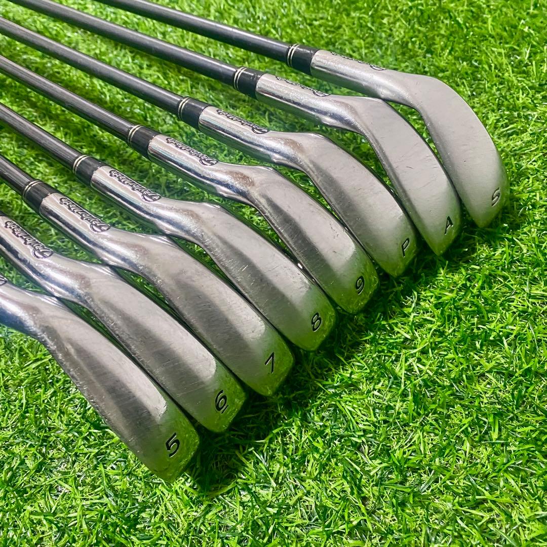 テーラーメイド バーナー XD アイアンセット 8本 L 右 レディース クラブ