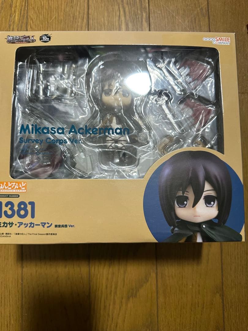 進撃の巨人 調査兵団Ver ねんどろいど ミカサ・アッカーマン