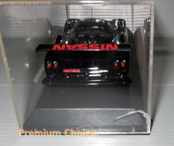 京商 1/43 リコースカイラインGTS-R R390GT1 ケースヒビ有り