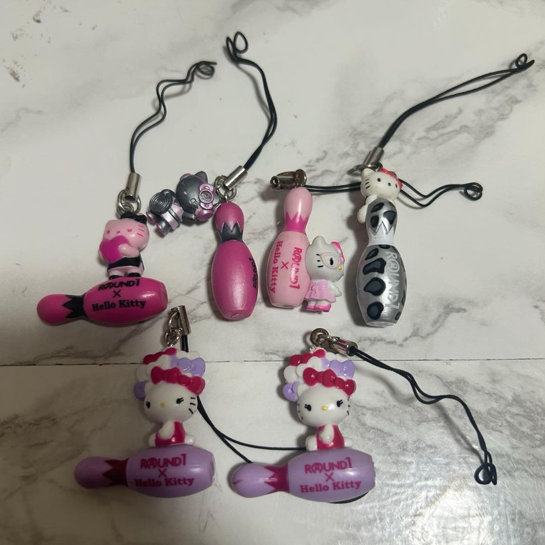 ハローキティ ROUND1 コラボ 日焼けキティ・シークレット他　レア　平成