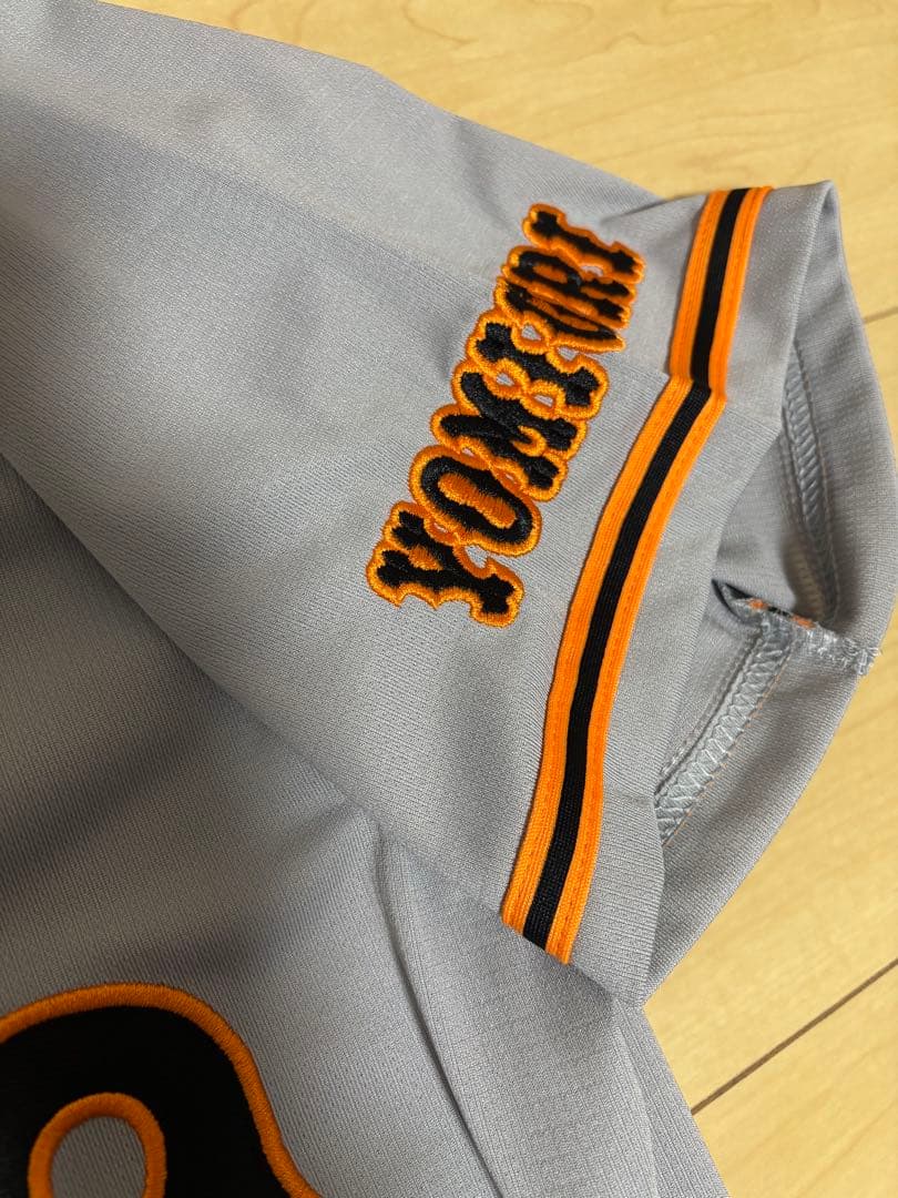 巨人 読売ジャイアンツ 岡本和真 ユニフォーム ビジター L MIZUNO