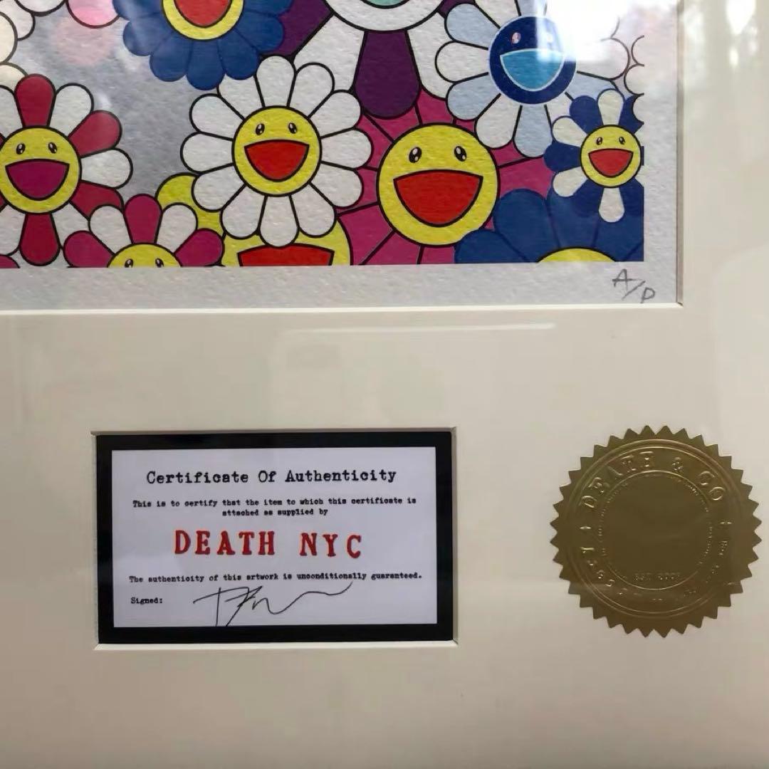 DEATH NYC 現代アートポスター　村上隆　ドラえもん