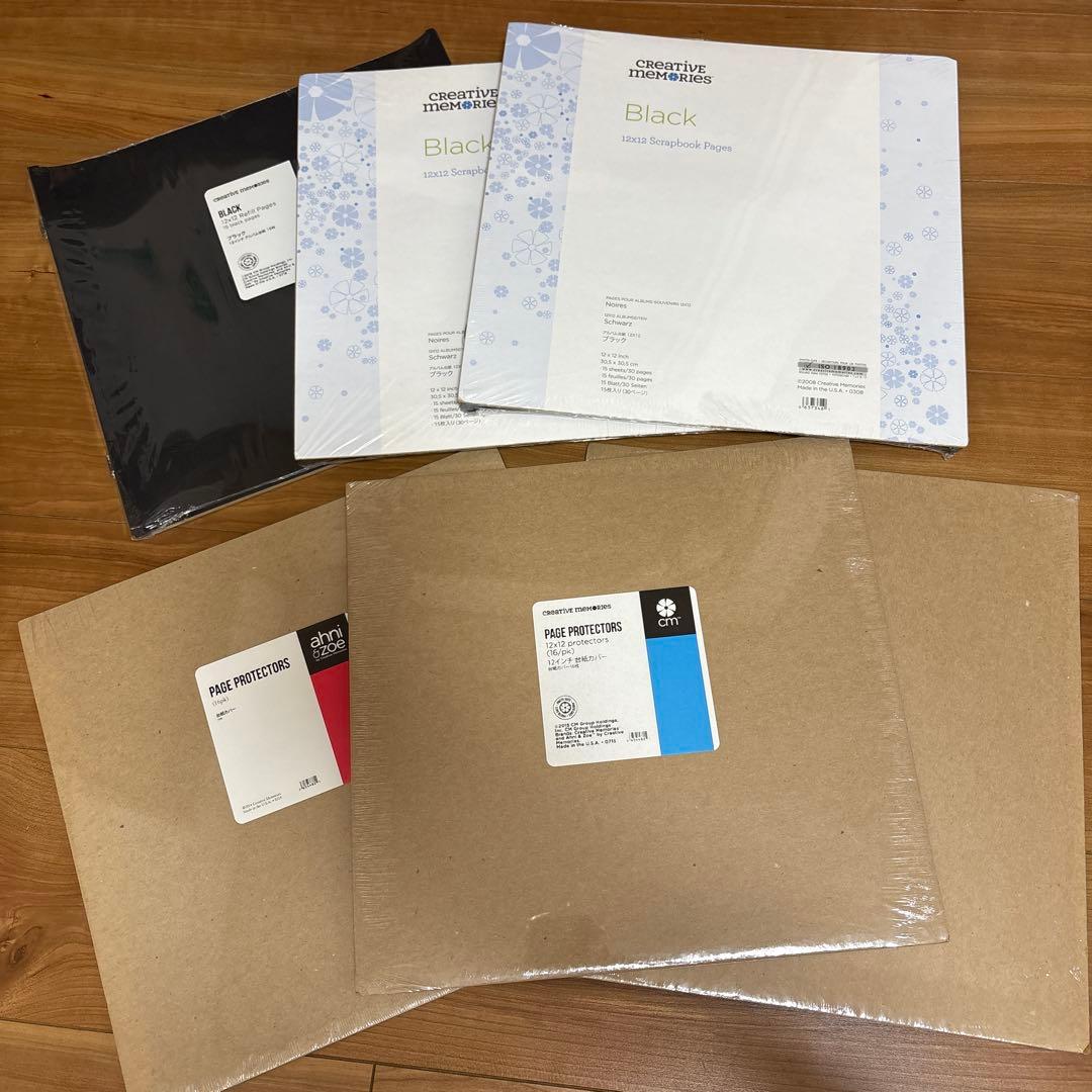 《新品》クリエイティブメモリーズ 台紙セット