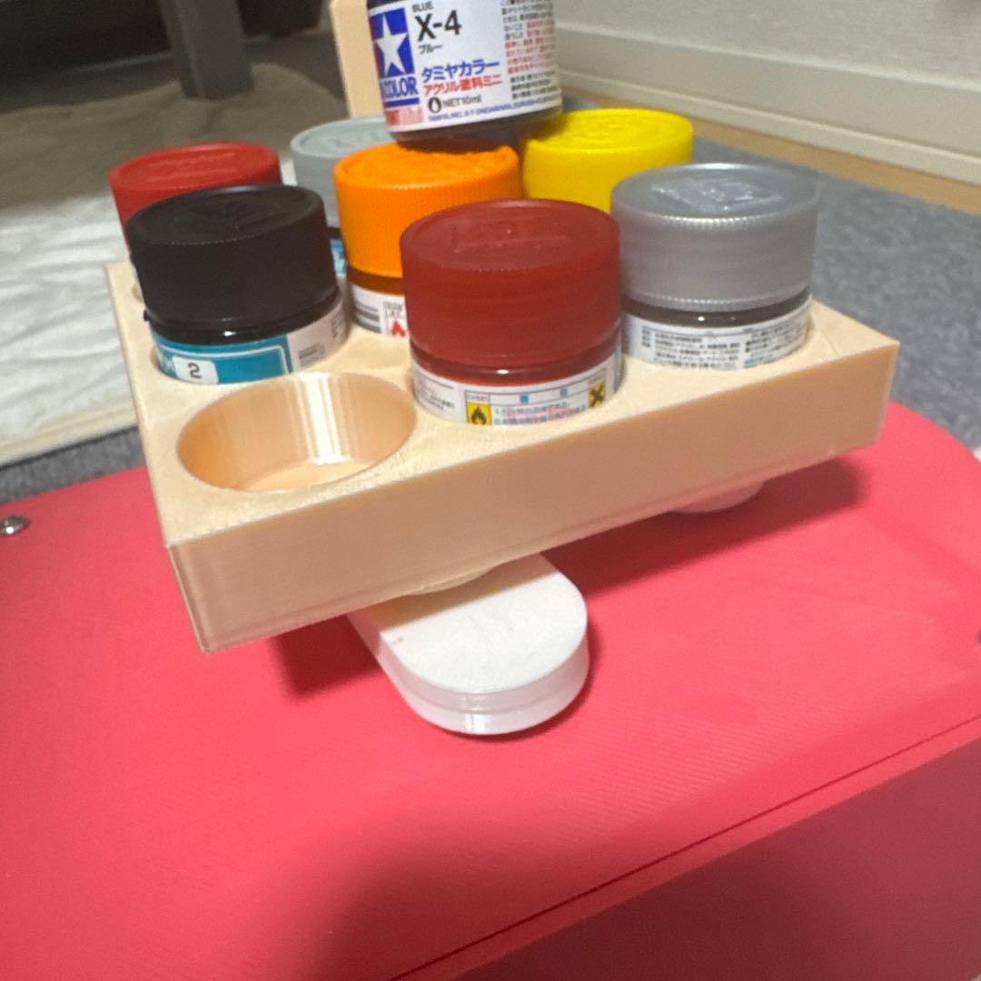 【9本同時ミックス可能】プラモデル塗料用ペイントミキサー・ボルテックススターラー