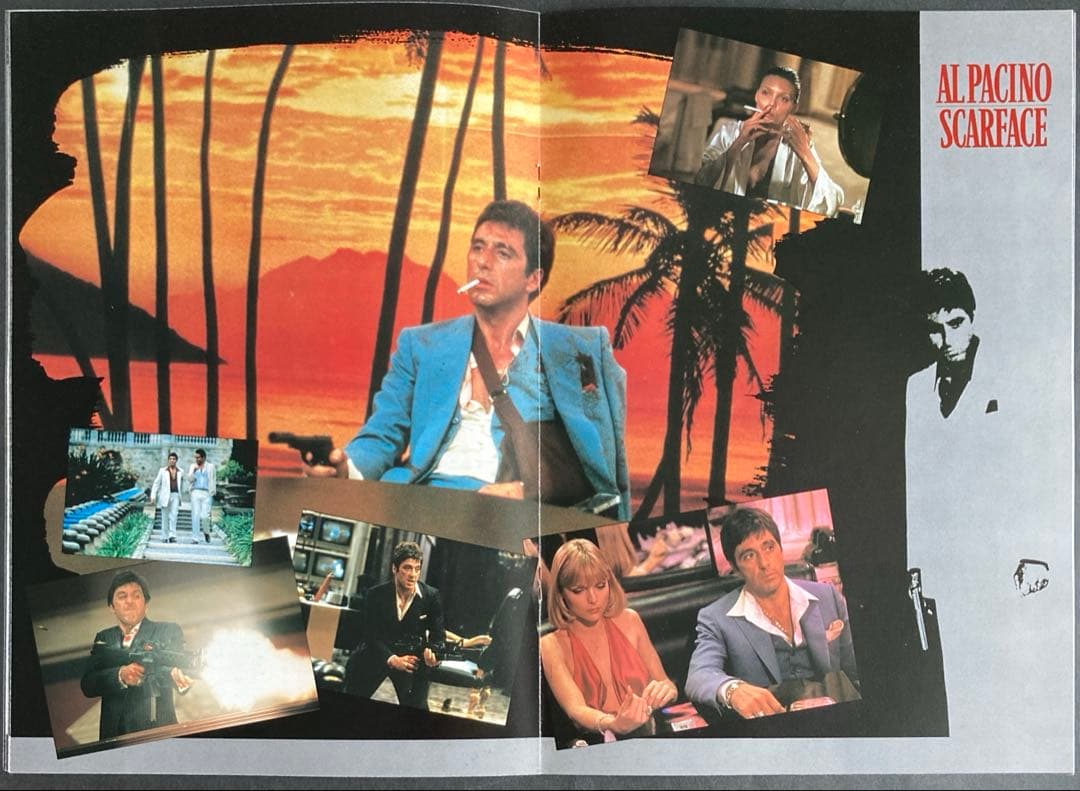 アル・パチーノ：スカーフェイスお宝発見セット パンフレット+フライヤー他希少珍品
