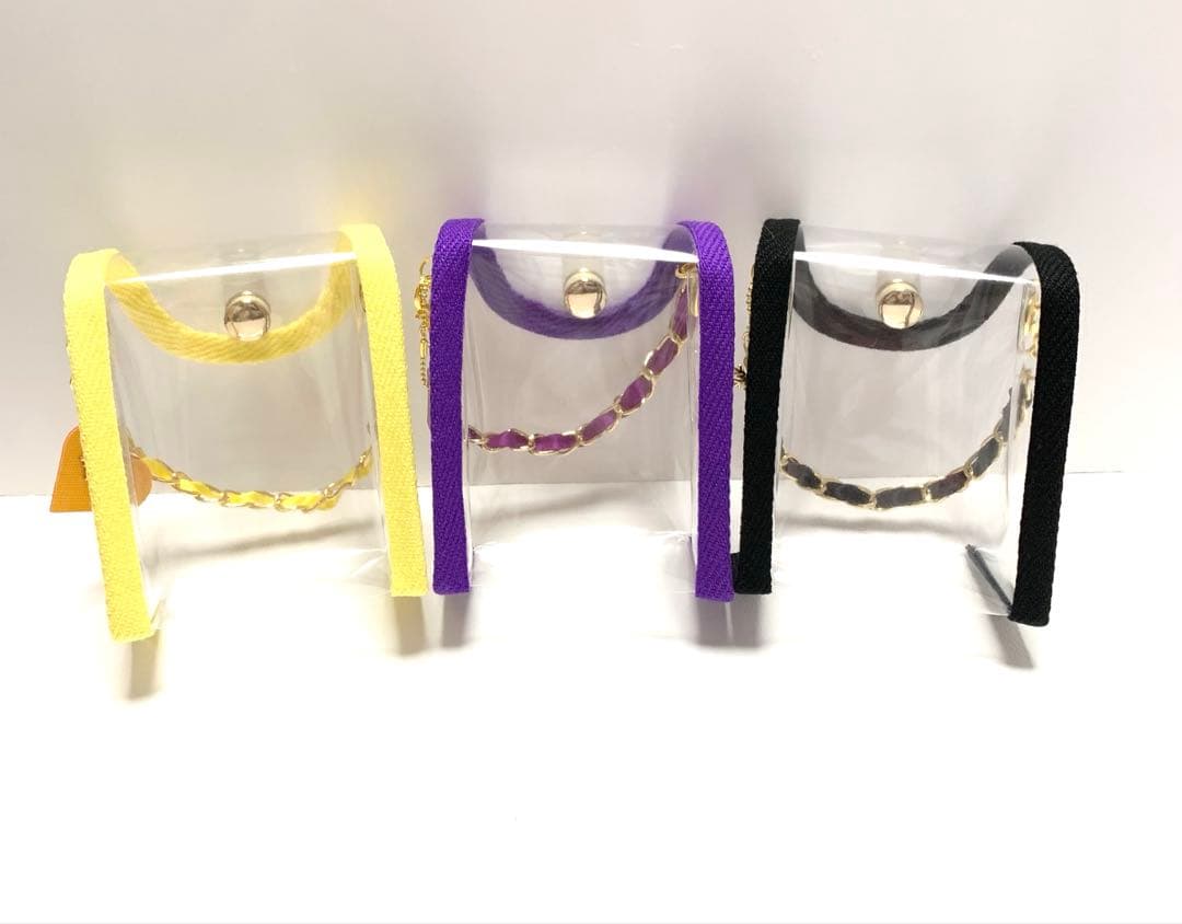 ☆Sachi☆　すのチルポーチ　お座りタイプ　黄色　紫　黒