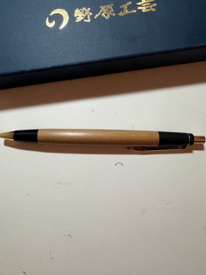 [値下げ可能] 旧型　野原工芸　木曽檜シャープペンシル