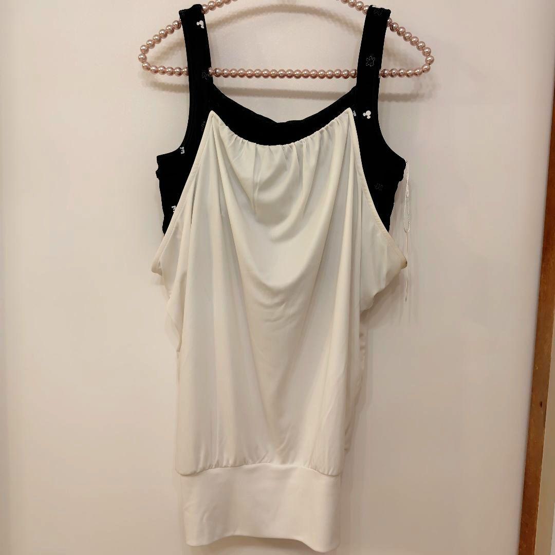 【新品タグ付】ディズニー　ミッキー　レイヤードタンク　トップス　LAVA