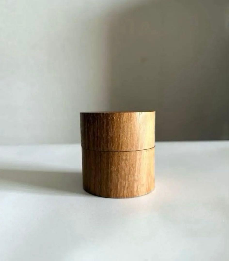 茶道具 本桑 和巾棗 中次 茶器 茶入 内金箔張 薄器 棗 和巾 薄茶器 裏千家