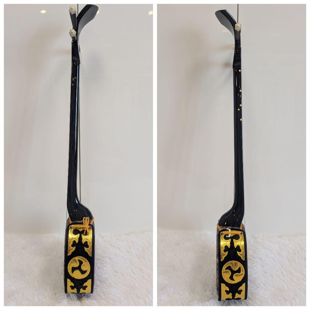 【美品】沖縄三線　人工皮　2WAYソフトケース付き　初心者