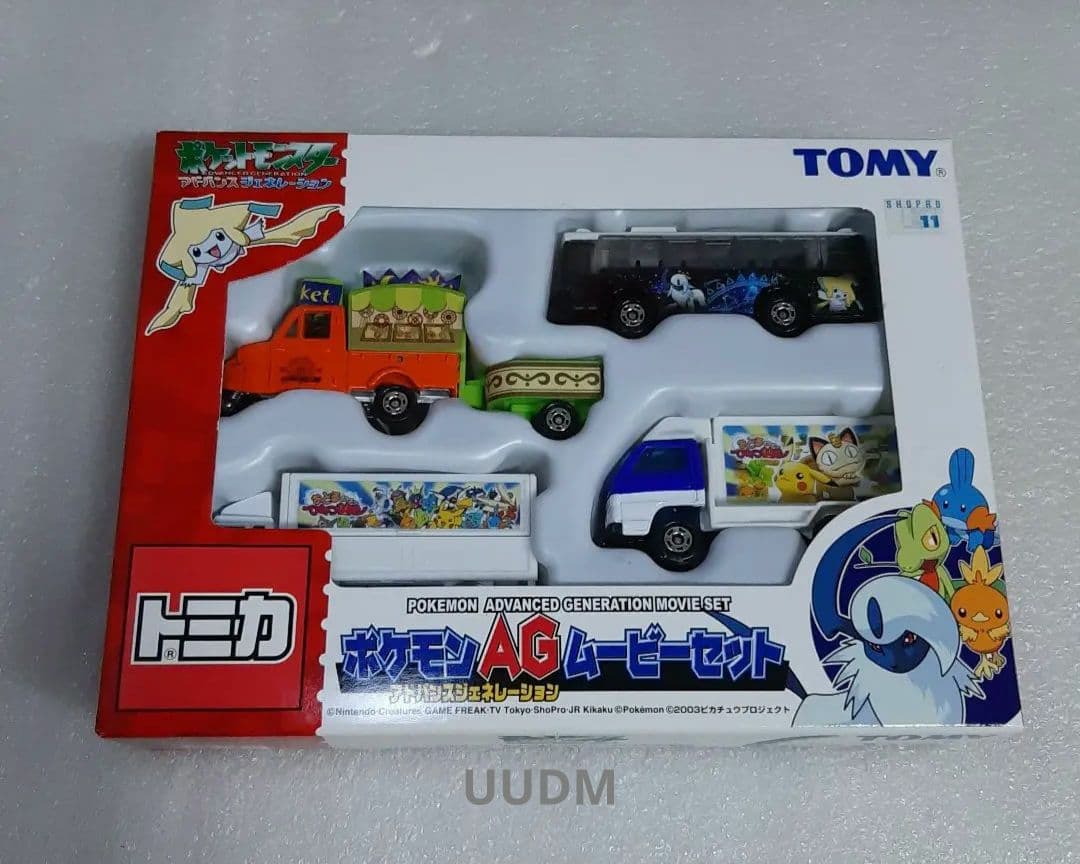 値下げ！トミカ ポケモン アドバンスジェネレーション ムービーセット ミニカー