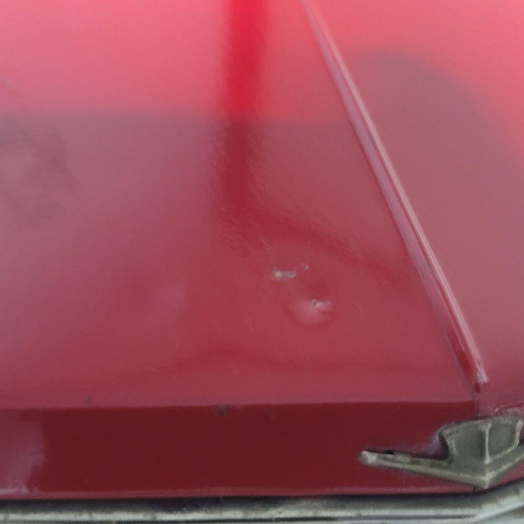 野村トーイ ブリキ 特大キャデラック赤 65cm