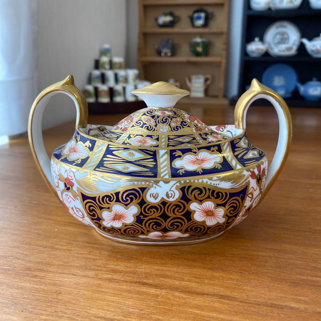 ロイヤルクラウンダービー　シュガーボウル　トラディショナル　イマリ　お砂糖入れ