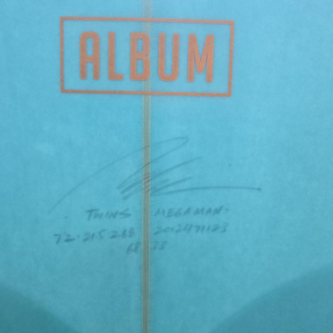 ALBUM SURFBOARDS 7’2”TWINSMANMEGA