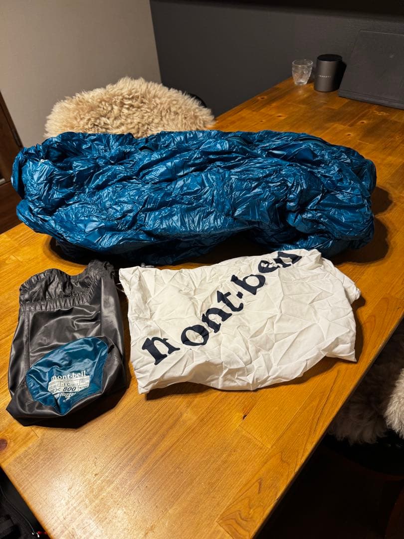 mont bell ダウンハガー 800 #3 R/zip 1121360 寝袋