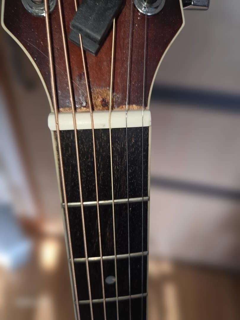 ★MorrisMR-601 エレアコ ギター ショルダーバッグ(合皮？) 付き