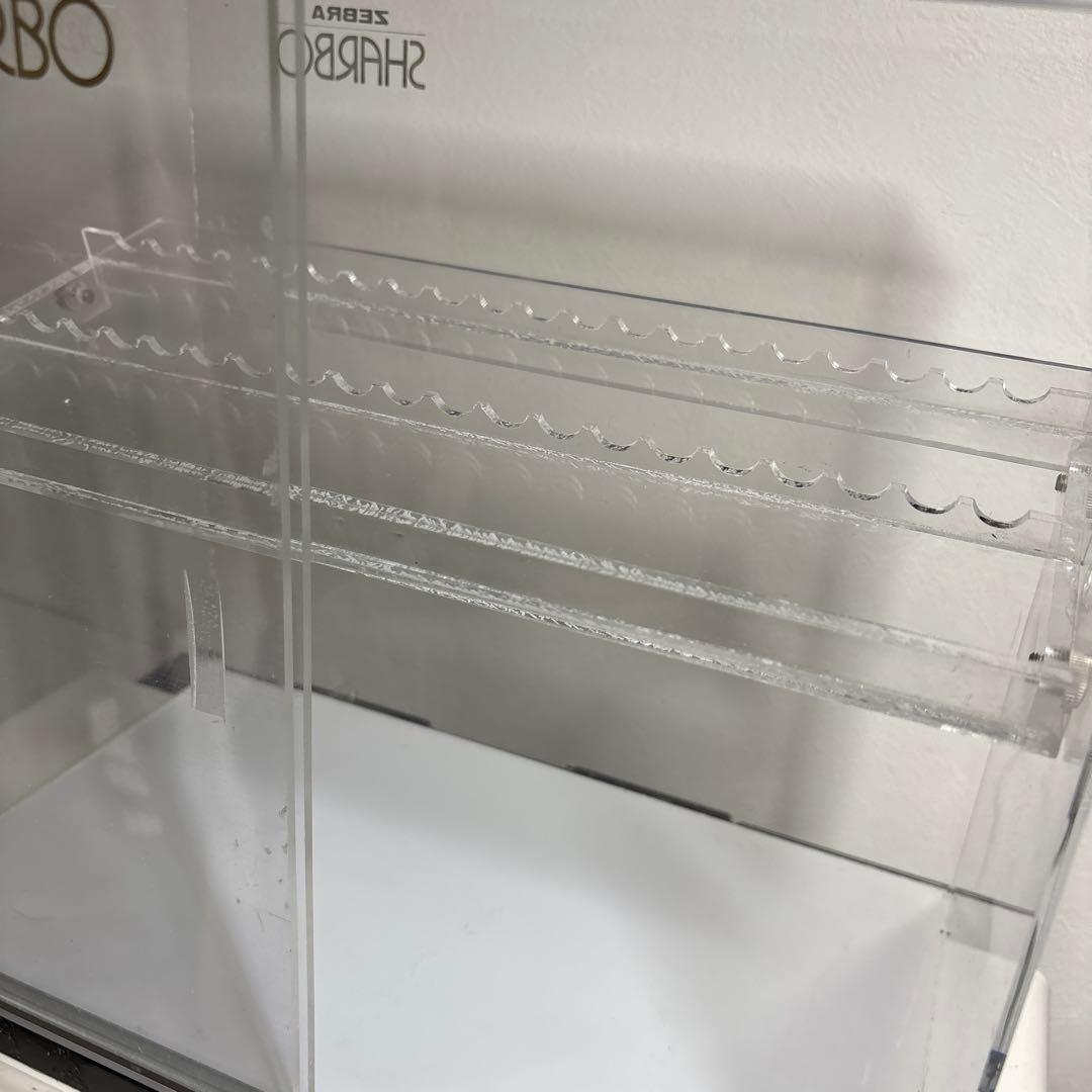 廃番 廃盤 レトロ ゼブラ シャーボ 什器 ショーケース