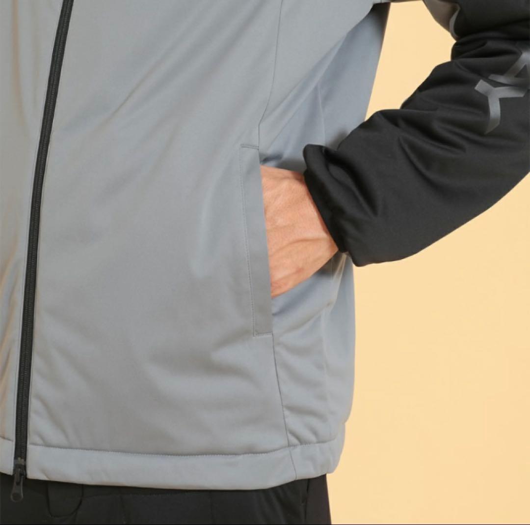 キャロウェイ ふんわり裏地 中綿風 フーディ 未使用タグ付L、ストレッチ防風撥水