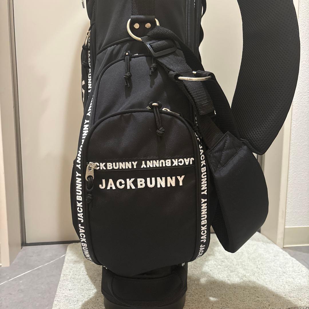 【超美品】JACK BUNNY ブラック キャディバッグ