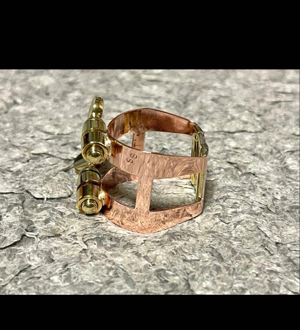 Woodstone ソプラノサックス用リガチャー CO 銅製