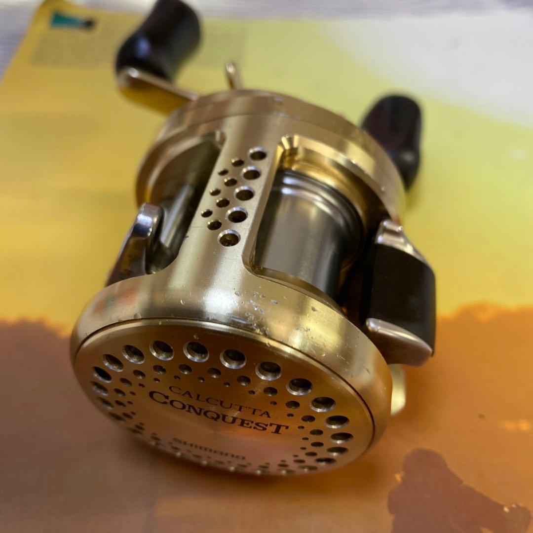 シマノ　カルカッタコンクエスト　50 シャロースプール付き　中古品