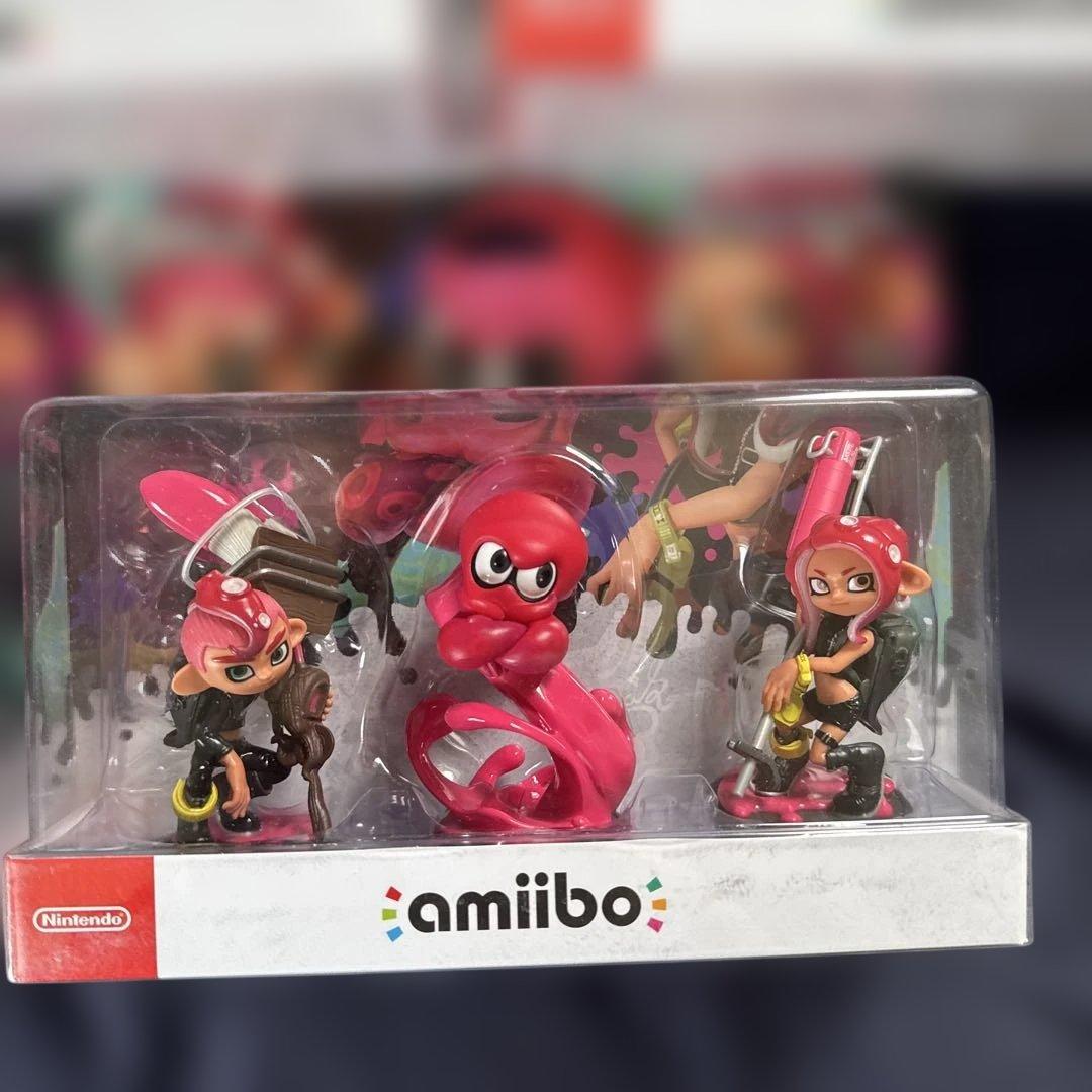 amiibo タコ トリプルセット 5セット 海外版 新品未開封