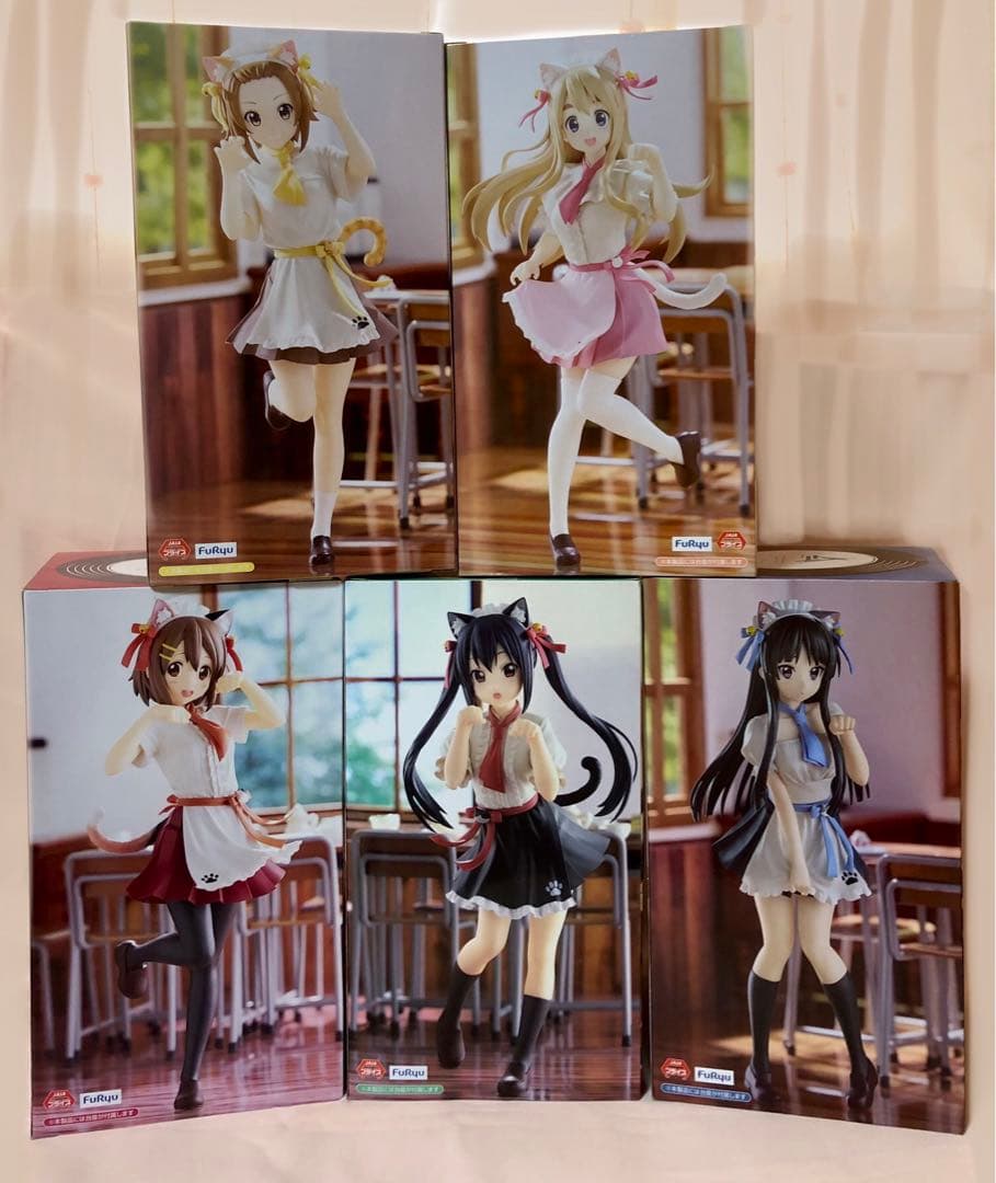 けいおん！ Trio-Try-iT Figure 5体 フルコンプリート セット