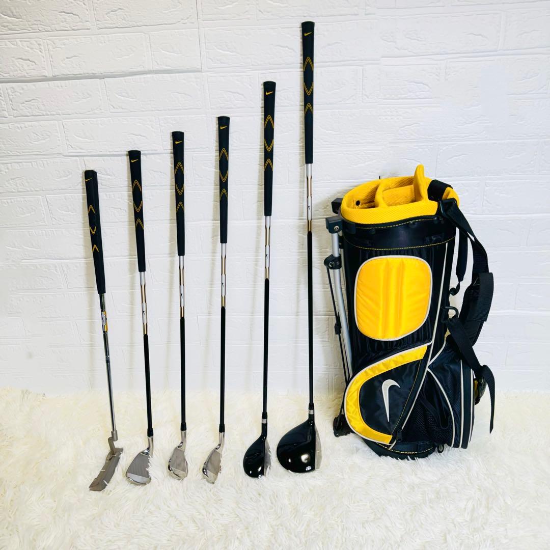 NIKE ジュニアゴルフクラブ6本セットサスクワッチ SQ MACHSPEED