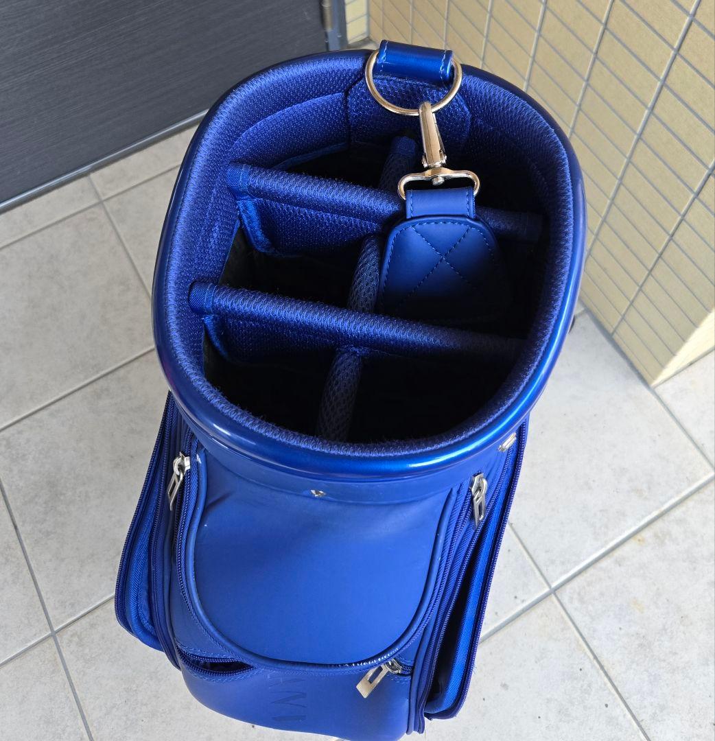 希少ロイヤルブルー キャディバッグ LANVIN SPORT ランバンスポール