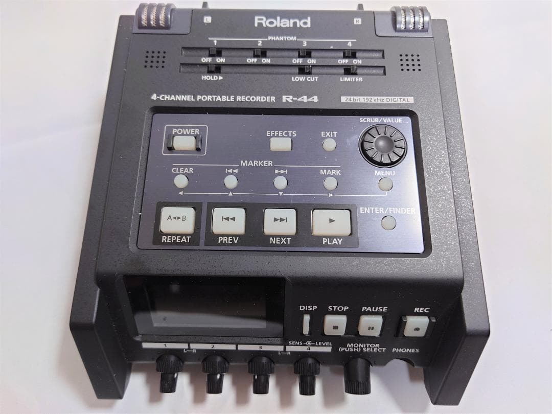 【R-44】Roland/ポータブルレコーダー✨名機【未使用保管品・動作確認済】