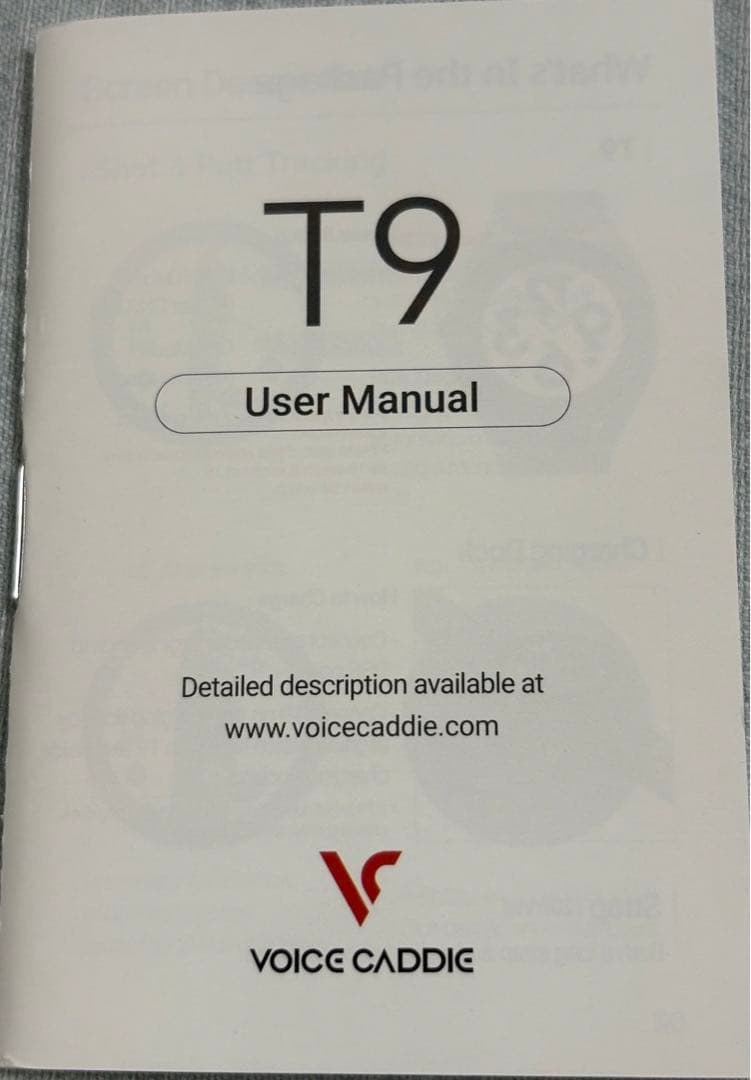 ボイスキャディ T9 GPSナビ　超美品