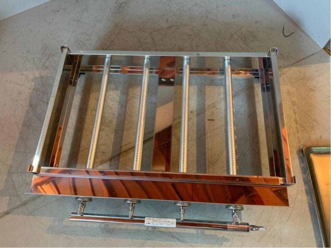 新品 業務用　グリドル　 LPガス 　 鉄板焼器　TS-75 祭り 屋台　⑵