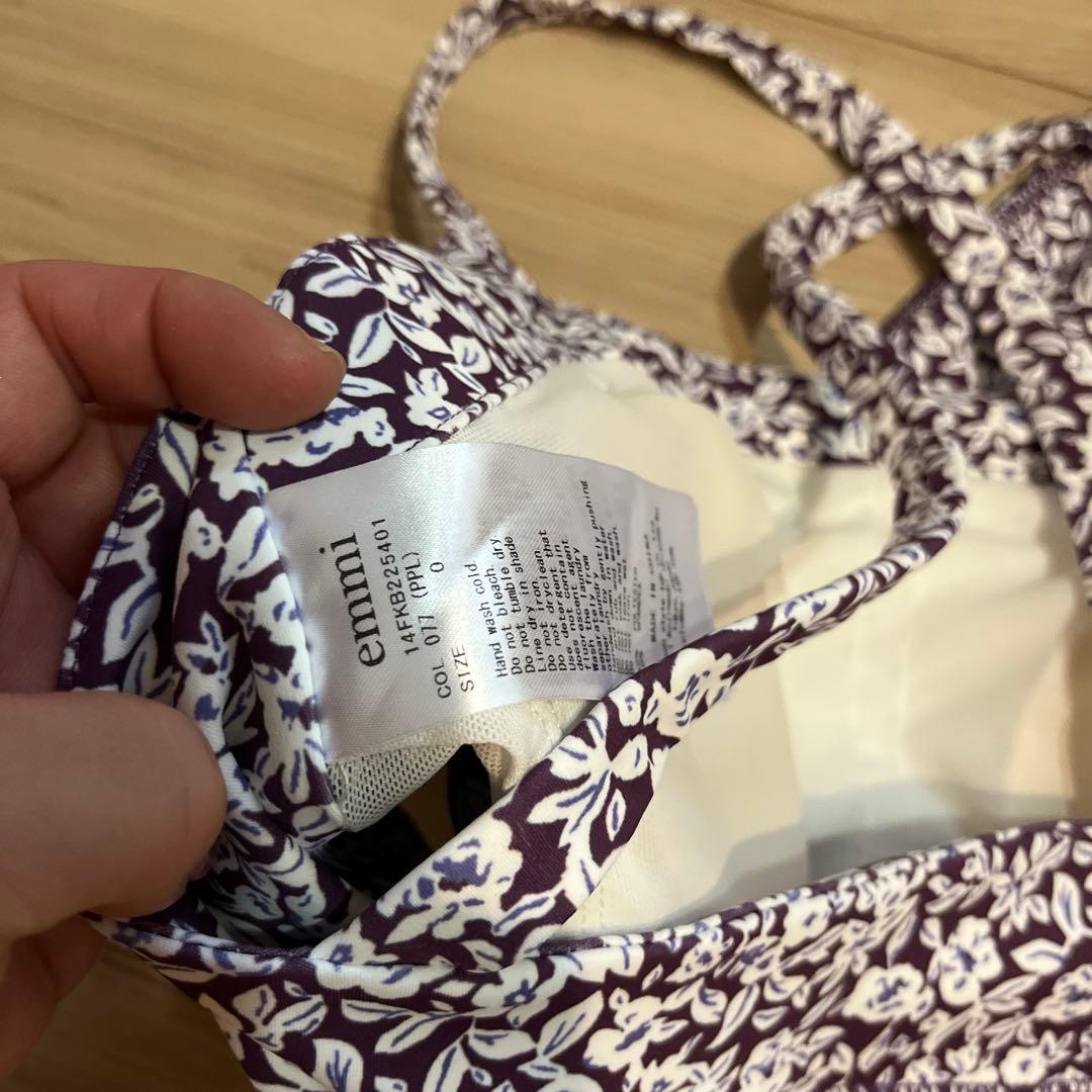 ゆきんこ　エミヨガ emmi 花柄ヨガウェアセット