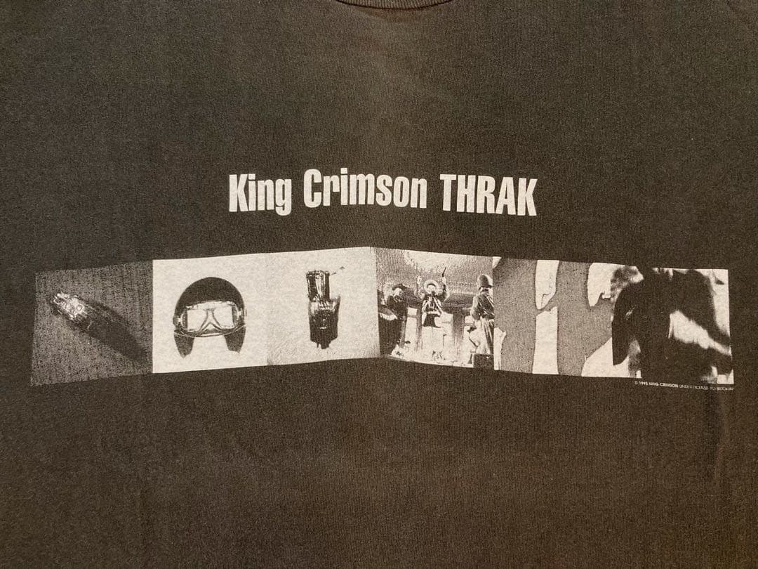 【レア】King Crimson Tシャツ　1995年　THRAK　ツアー限定品