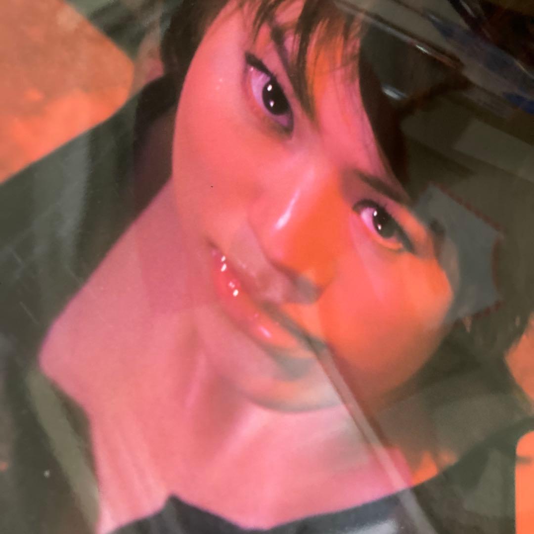 井川遥　BODY WILD 店頭用 バックライトポスター（電飾用）非売品　赤