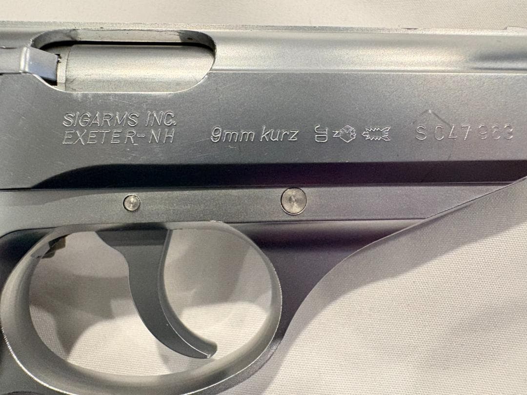 KSC SIG SAUER P230 SL ガスガン ヘヴィウェイト シルバー