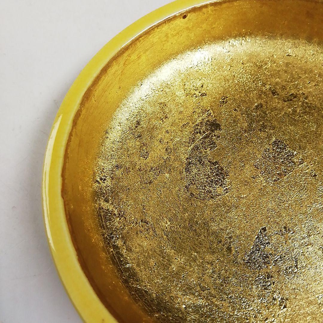 Ｔ６９２　香合　『交趾　独楽』『谷口翠雲 造』　共箱　茶道具