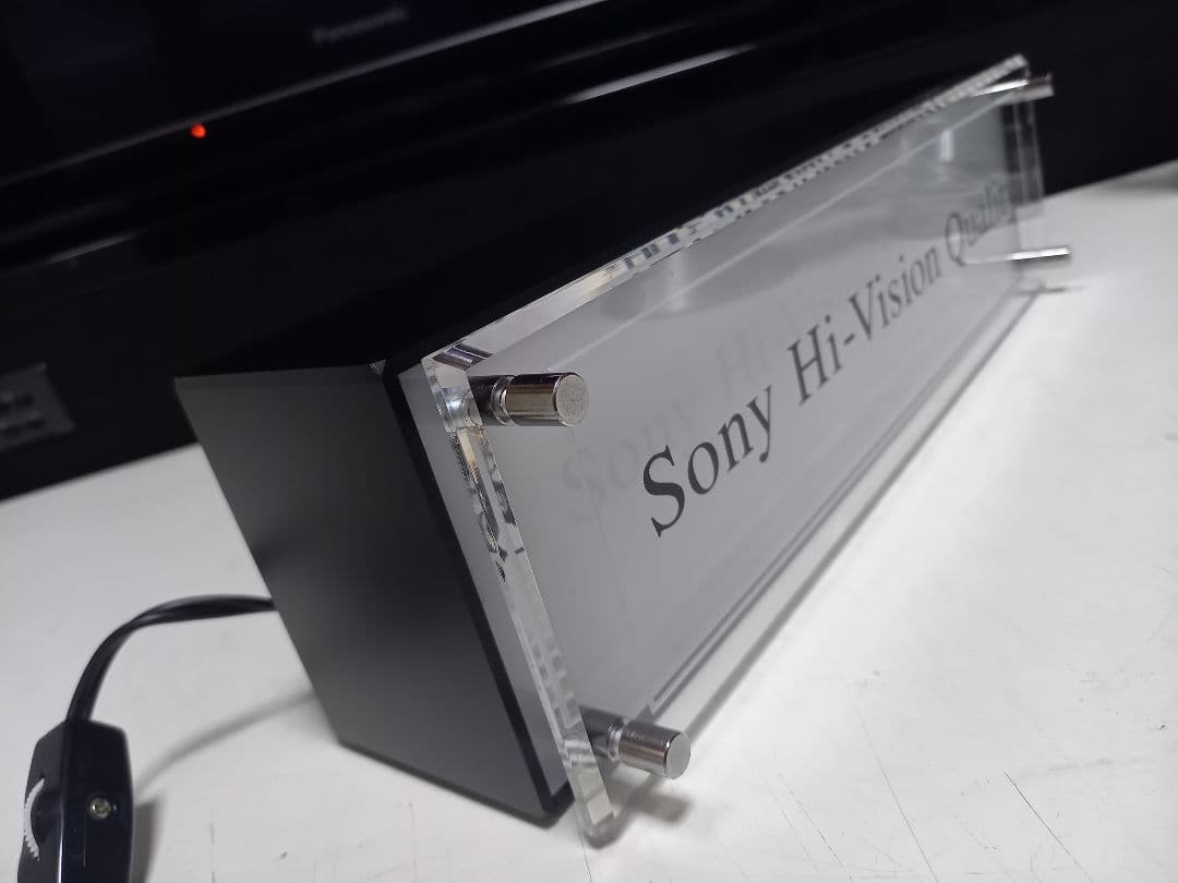 希少　SONY　ノベルティ　ディスプレイ　電光看板　ネオンサイン　非売品