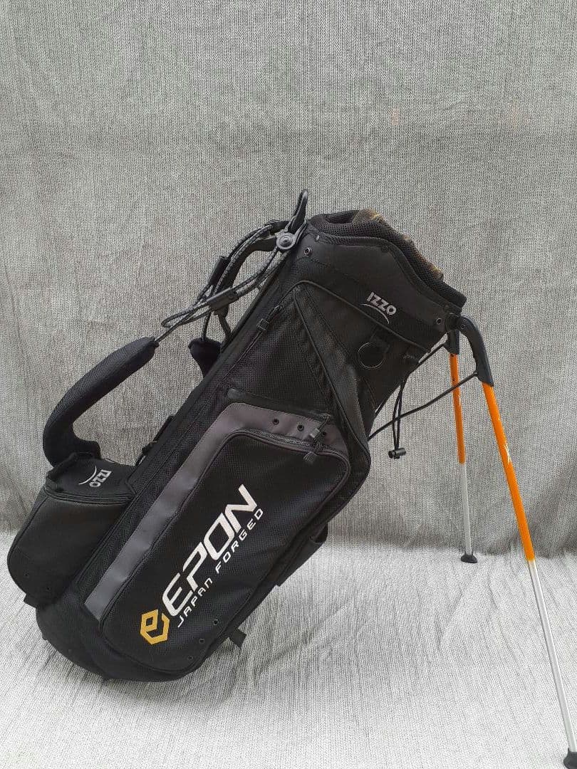 エポン (EPON)スタンド式キャディバッグ ブラック