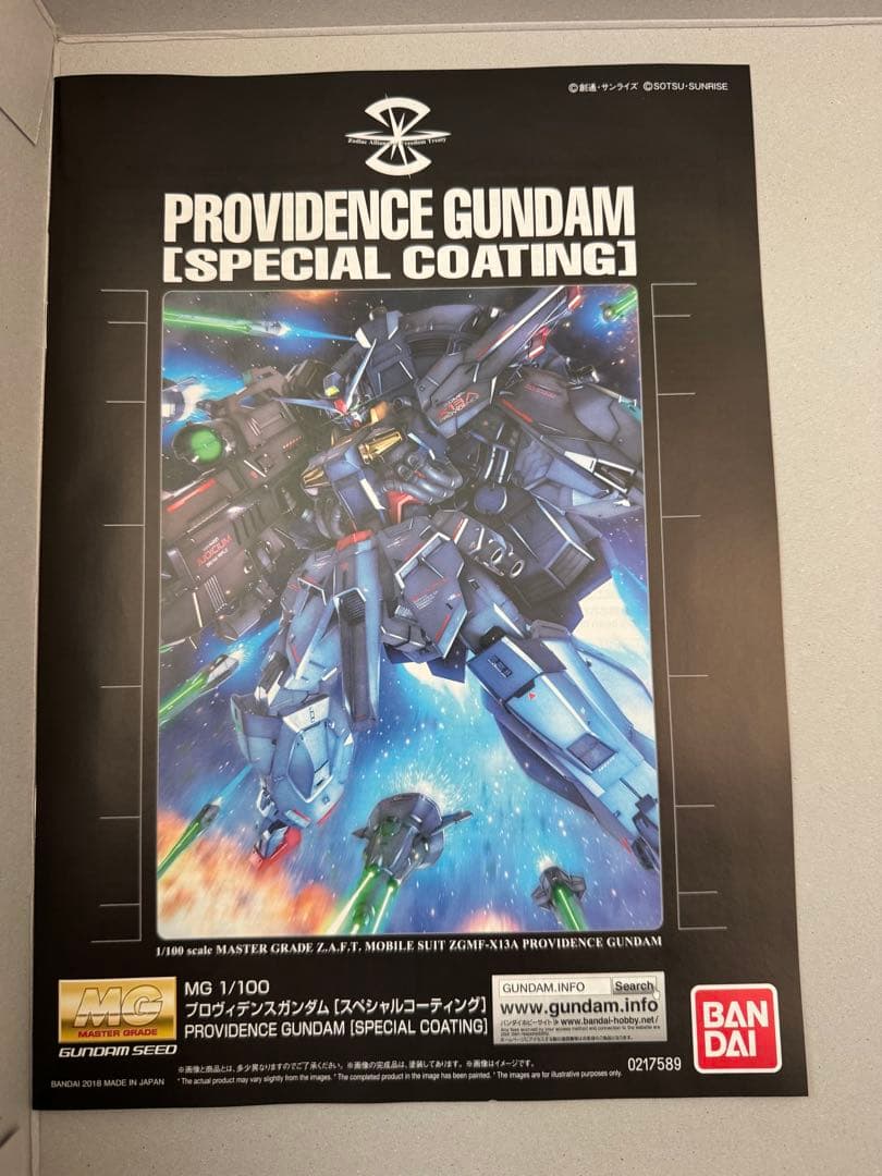 j*1様 ＭＧ 1/100 プロヴィデンスガンダム スペシャルコーティング ガン