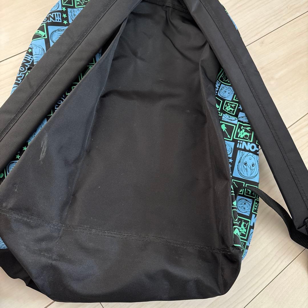 けいおん!! アウトドアリュック 黒 ブラック 青