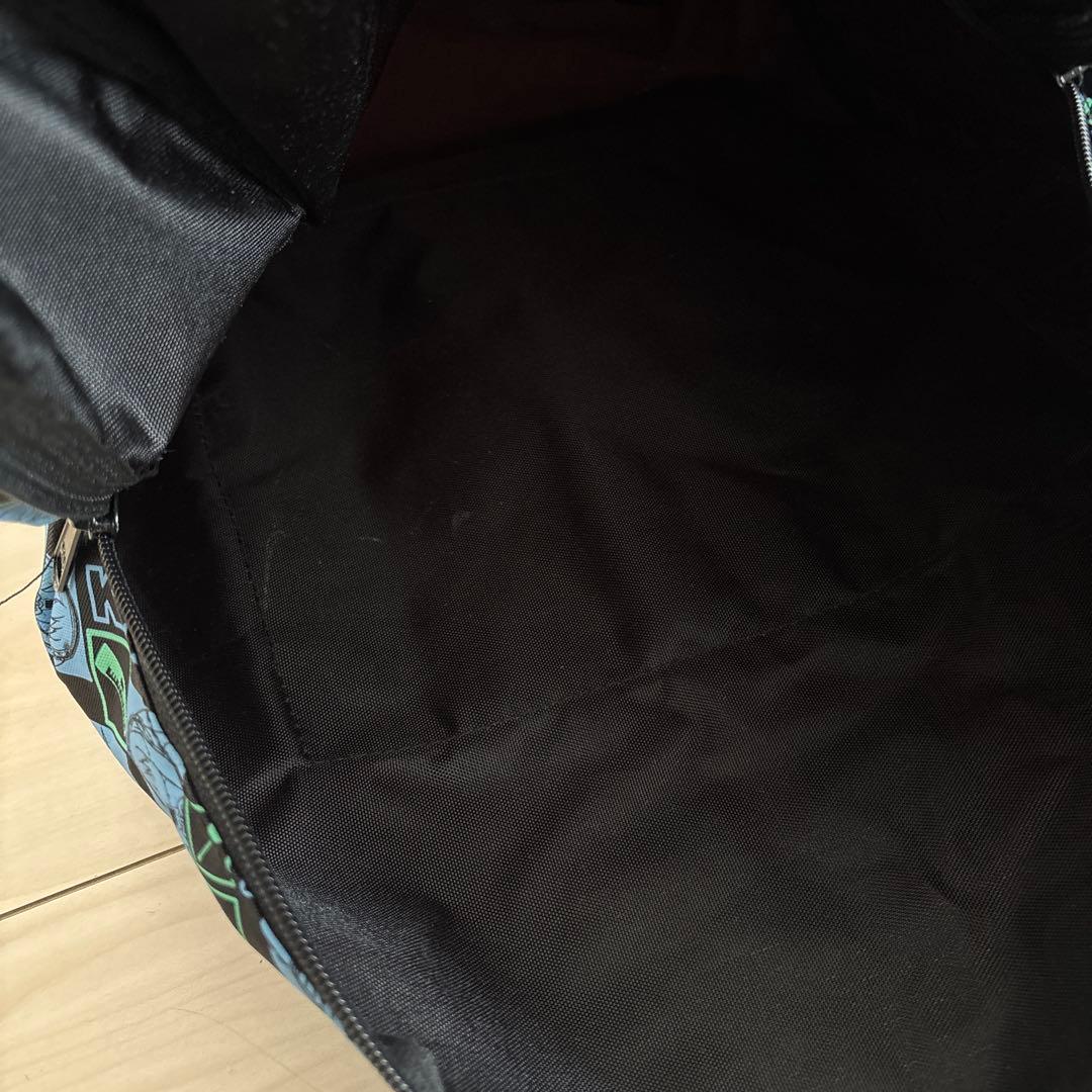 けいおん!! アウトドアリュック 黒 ブラック 青